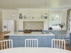In the kitchen
